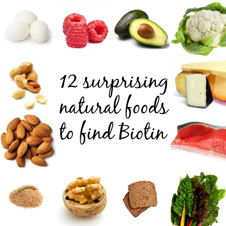 12 natural surprising foods to find Biotin