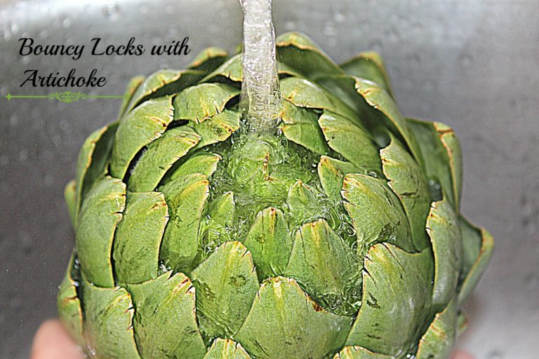 Bouncy locks with Artichoke / Logra un cabello mas saludable con Alcachofa