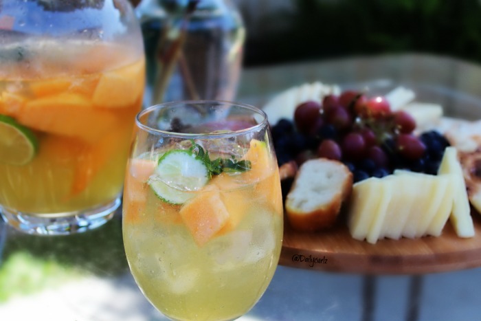 Green tea Sangria |Sangria de té verde